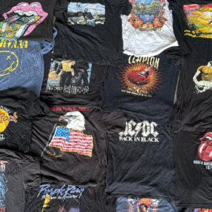 Mix 50x Pièces Tee-shirts Music/Rock/Printed USA